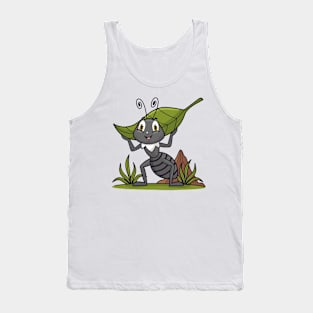 Ant Funny Cartoon Tank Top